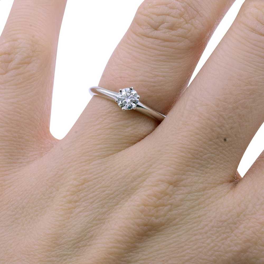 Tiffany & Co. Tiffany & Co. Solitaire Diamond Eng… - image 4