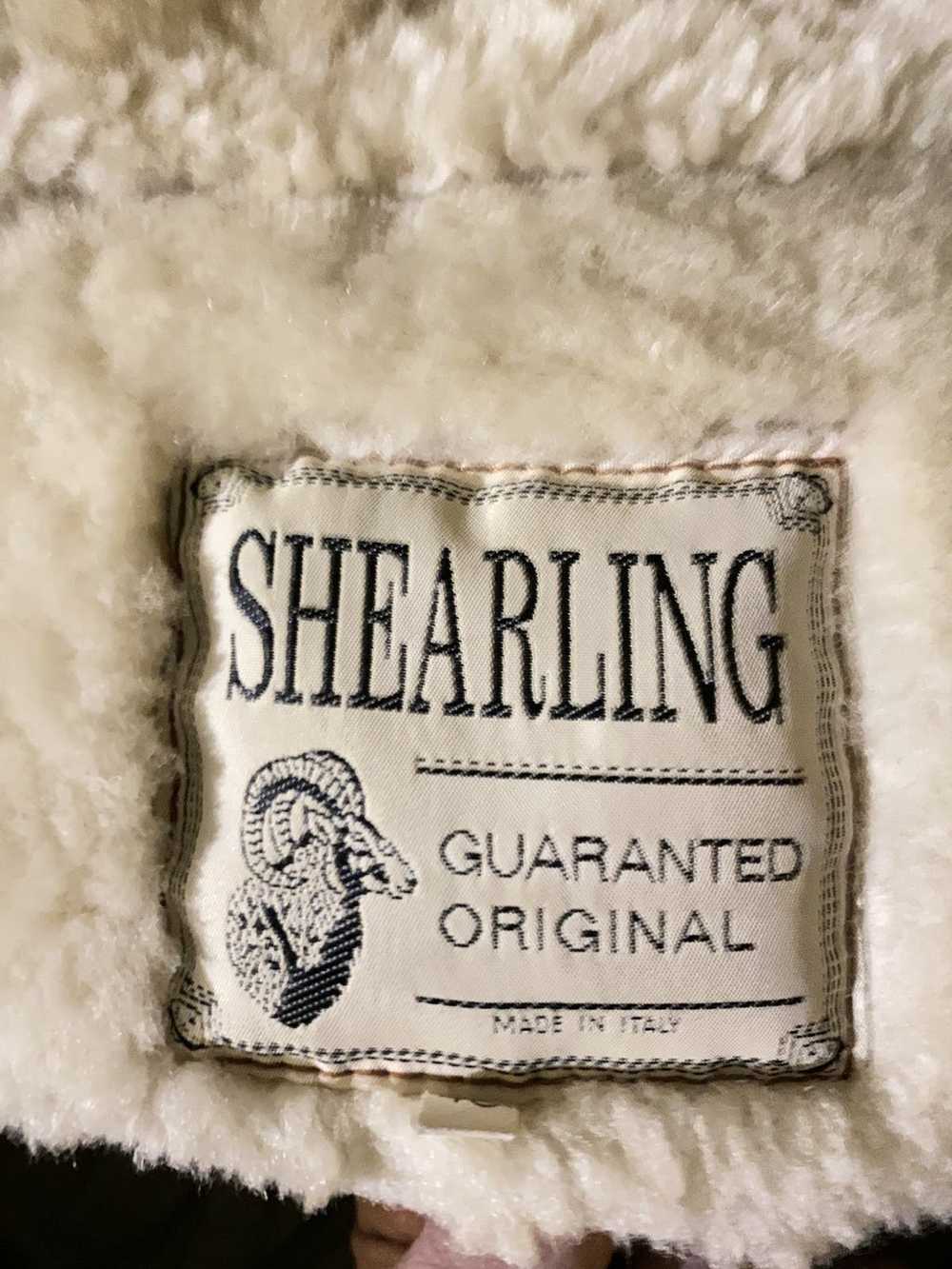 Vintage Tan leather shearling coat, finest qualit… - image 6
