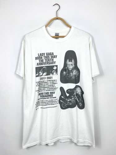 Band Tees × Gildan × Streetwear Lady Gaga Y2K T-sh