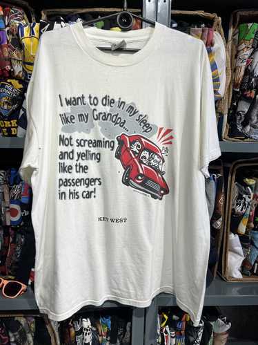 Humor × Vintage Vintae 97 Key West Fun t shirt I … - image 1