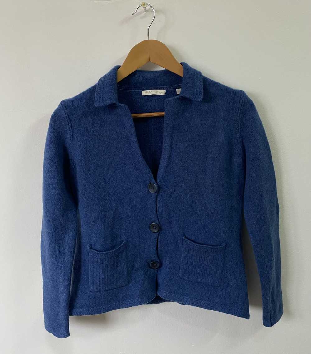 Other × Vintage CHRISTIAN BERG blue wool cardigan - image 2