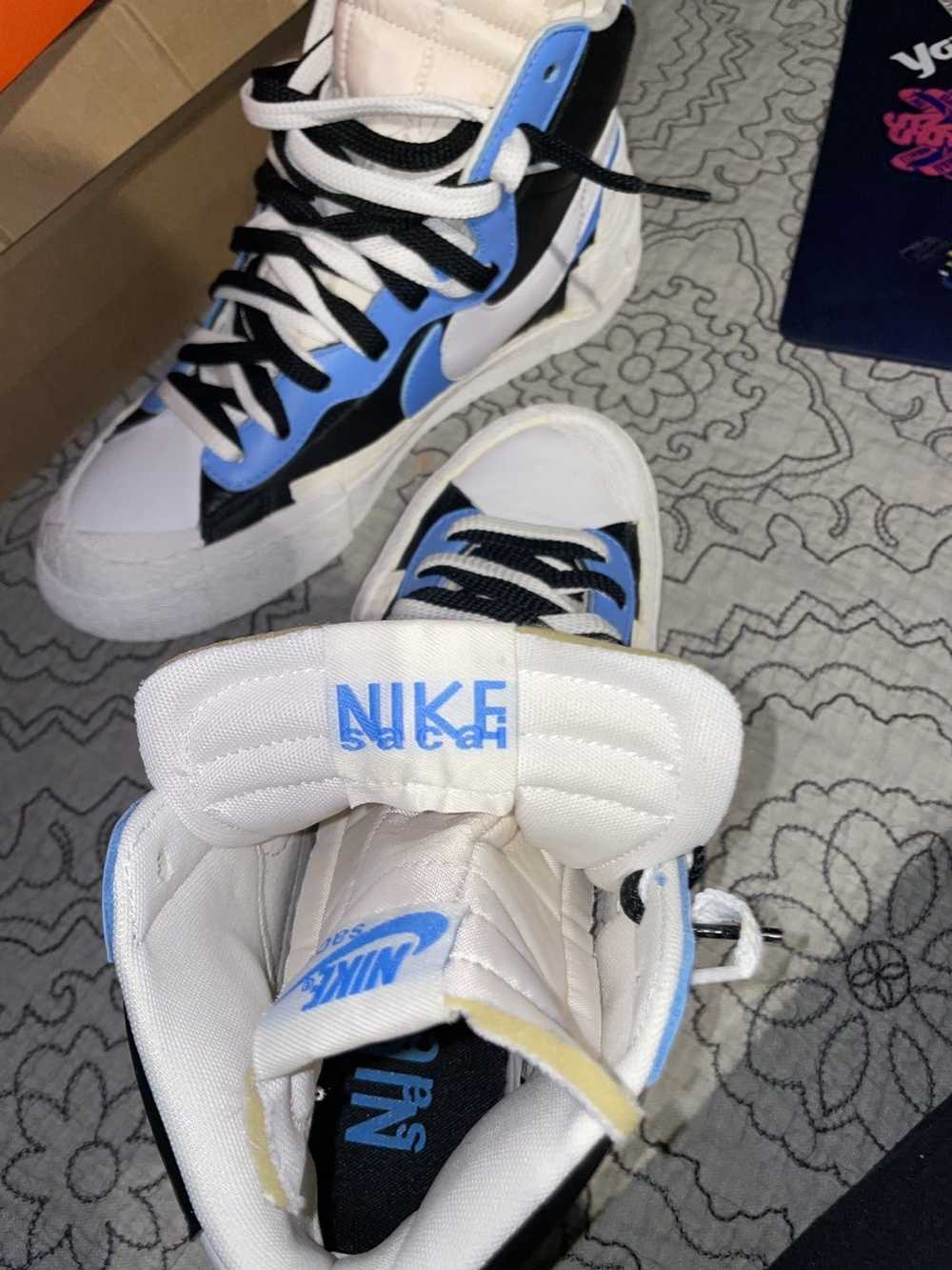 Nike Sacai x Blazer Mid Black Blue 2019 - image 10