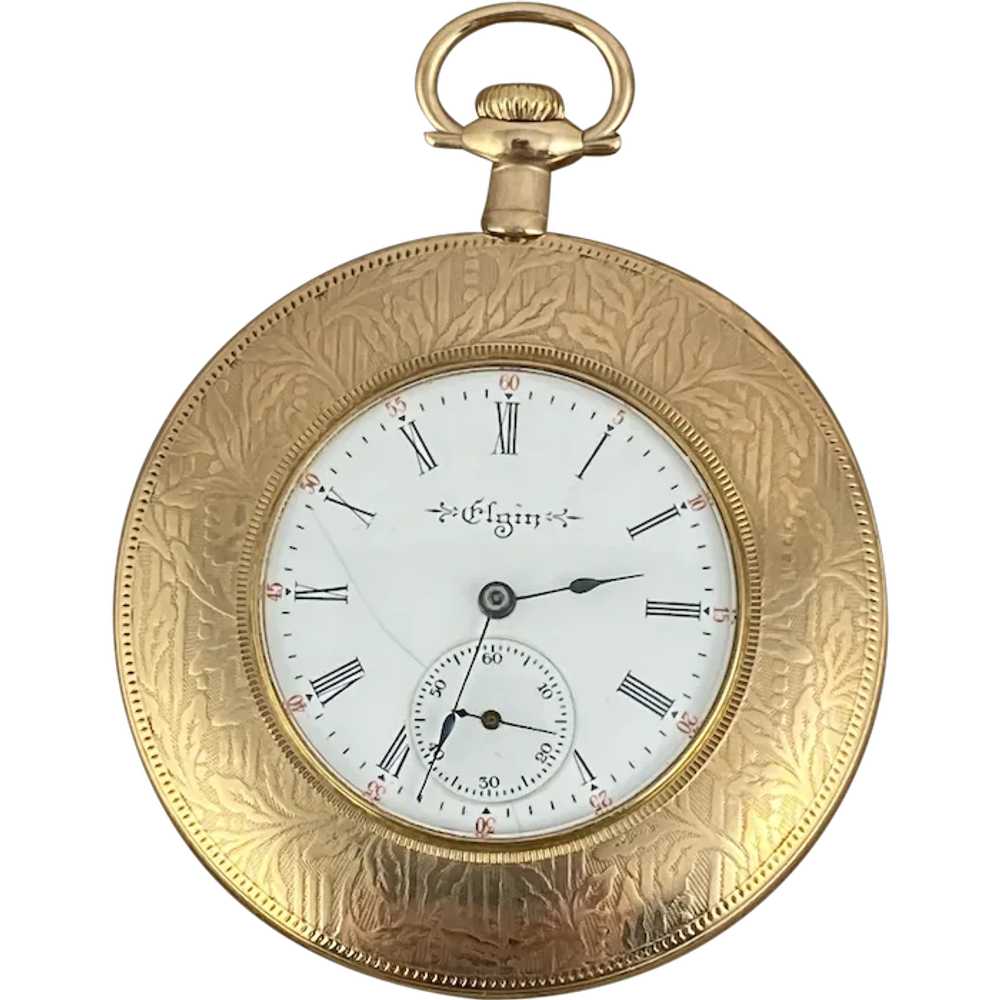 Antique 1904-1918 Working Elgin Natl Watch Co. Wa… - image 1