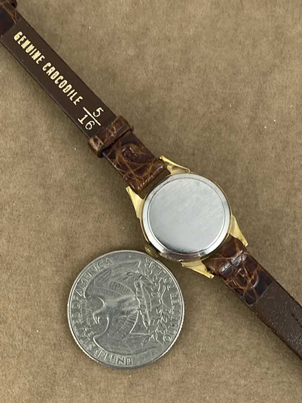 Movado Vintage Watch 1950's Hand Wind Analog 17 J… - image 6