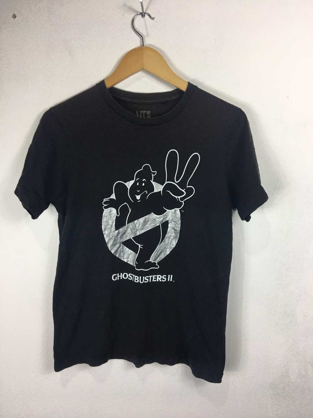Uniqlo Ghostbusters 2 movie film promo shirt - image 1
