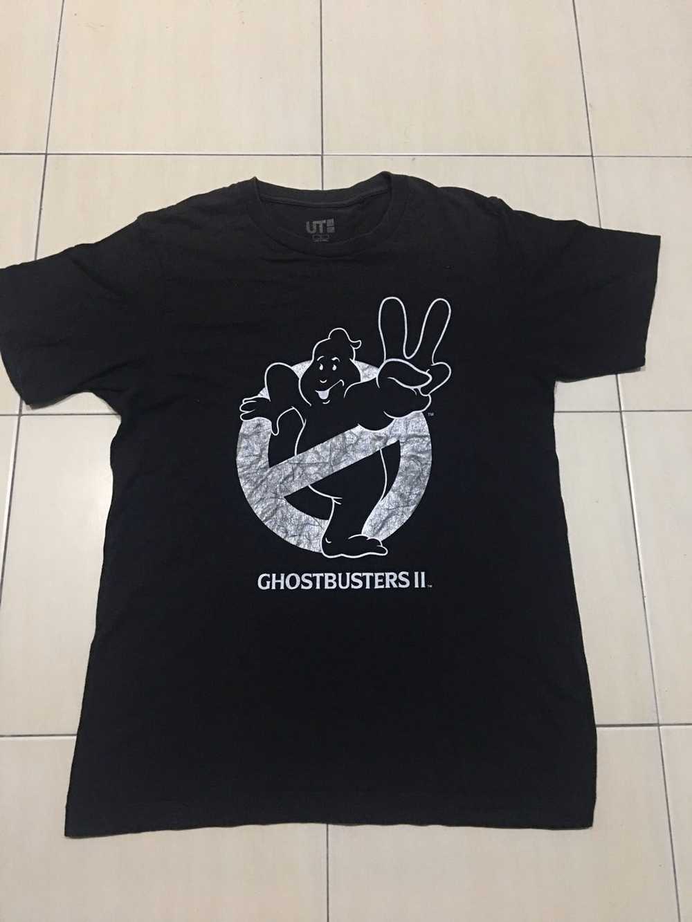 Uniqlo Ghostbusters 2 movie film promo shirt - image 3