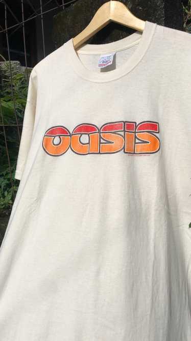 Band Tees × Rare × Vintage Vtg Oasis 2000 Tour - image 1