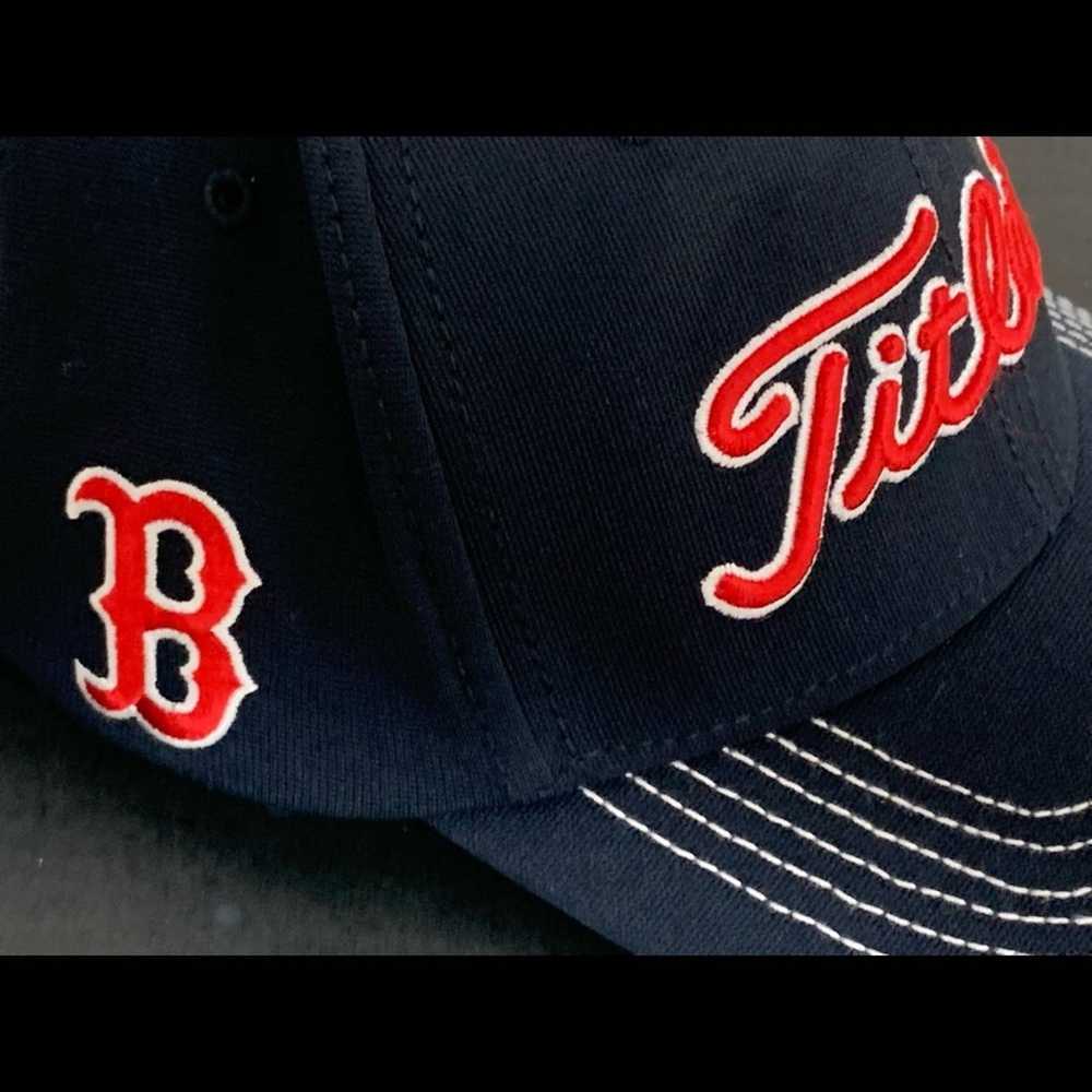 Titleist MLB TITLEIST RED SOX FLEX FIT HAT SIZE M… - image 5