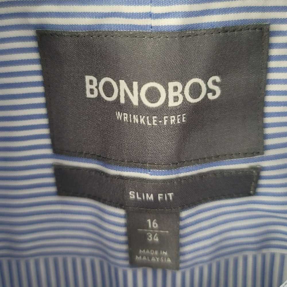 Bonobos Bonobos Dress Shirt Mens 16 Wrinkle Free … - image 4
