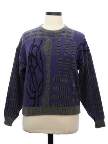 1980's Rough Cut Womens Totally 80s Cosby Style S… - image 1