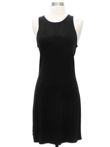 1980's Stretchy Little Black Dress