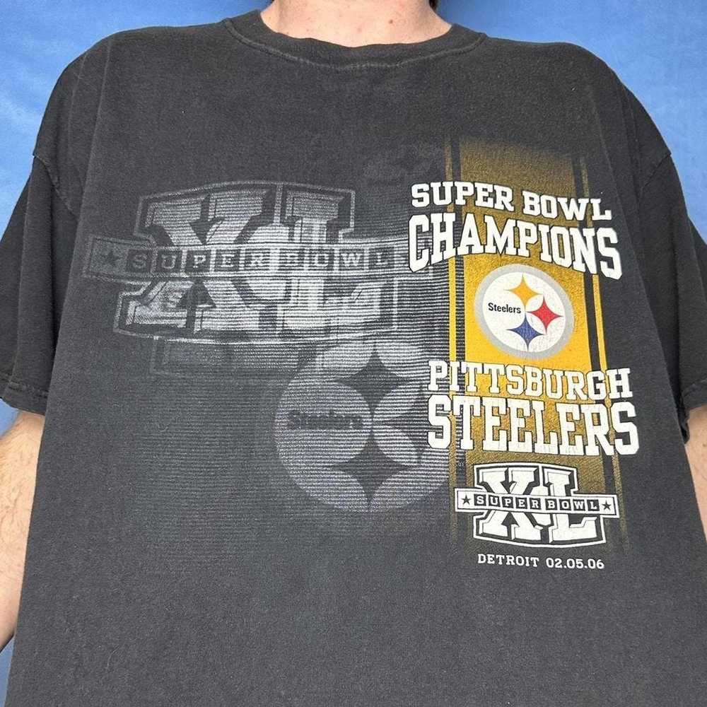 NFL × Vintage vintage pittsburgh steelers t-shirt - image 4