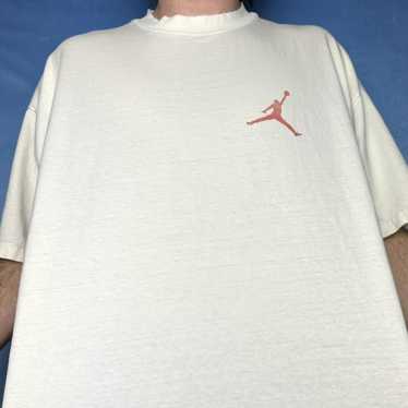 Nike × Vintage vintage nike jordan t-shirt basket… - image 1