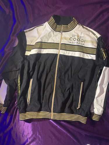 Coogi Coogi Gold and White Jacket Read Description