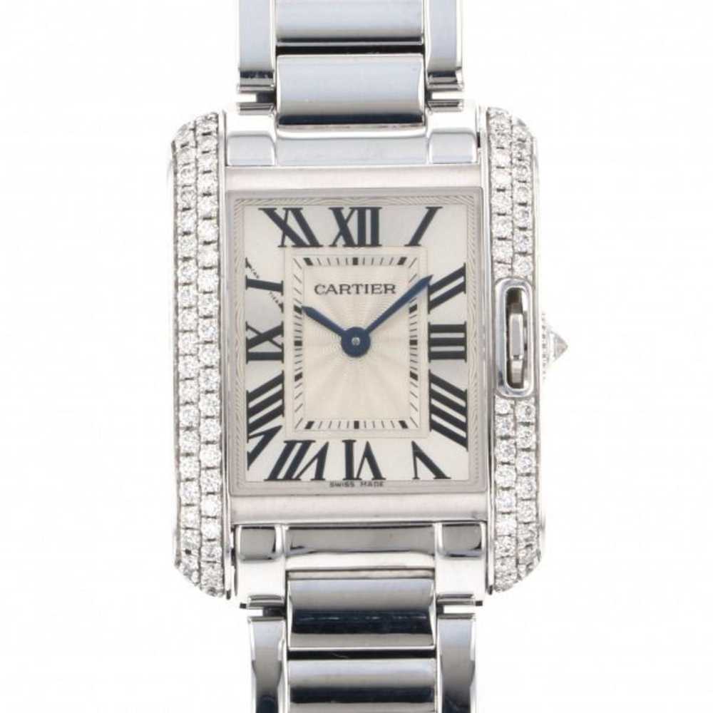 Cartier Cartier Tank Anglaise SM WT100008 Silver … - image 1