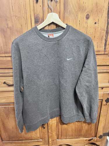 Nike × Vintage Vintage grey Nike Crewneck