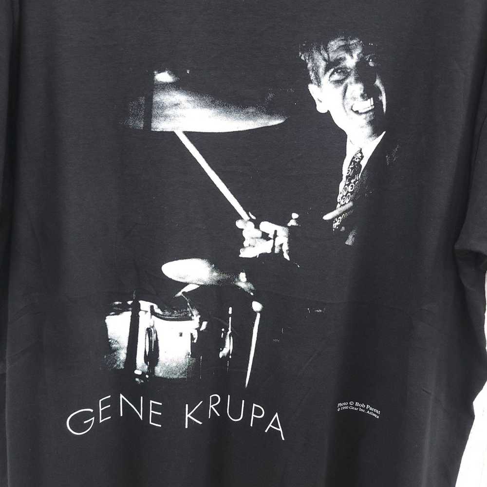 Vintage Vintage RARE 1990’s Gene Krupa Band T-shi… - image 2