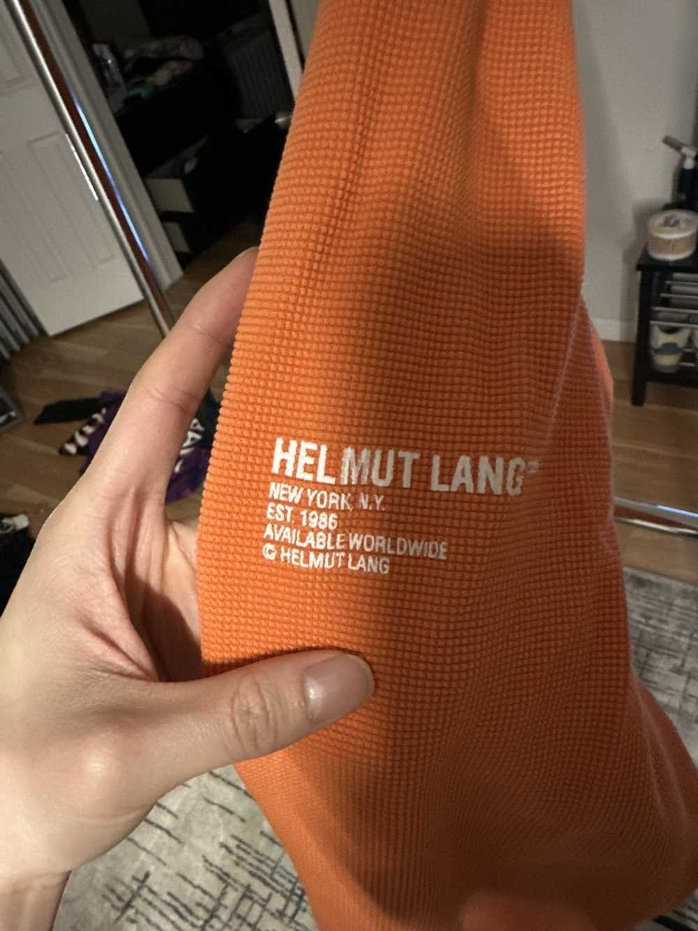 Helmut Lang Helmut lang logo-printed long sleeve - image 4