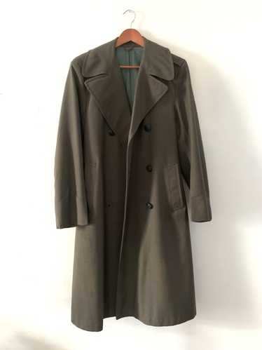 Military Vintage wool military trench