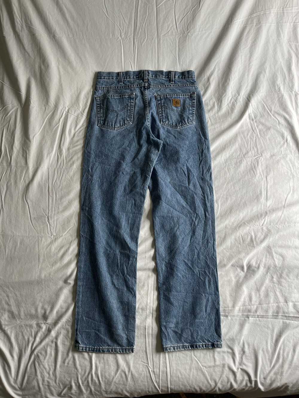 Carhartt × Vintage Carhartt Vintage Blue Jeans 34… - image 6