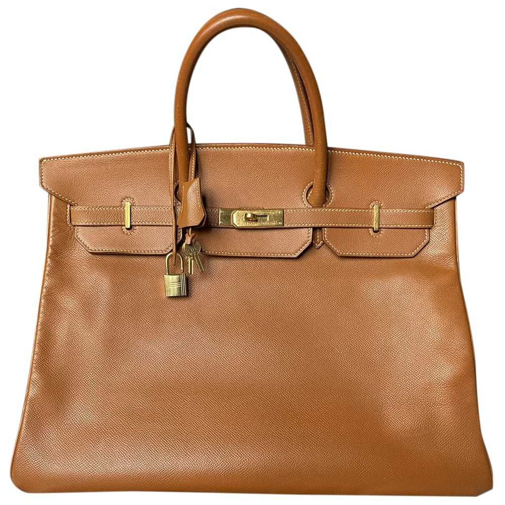 Hermès Birkin 40 leather handbag - image 1