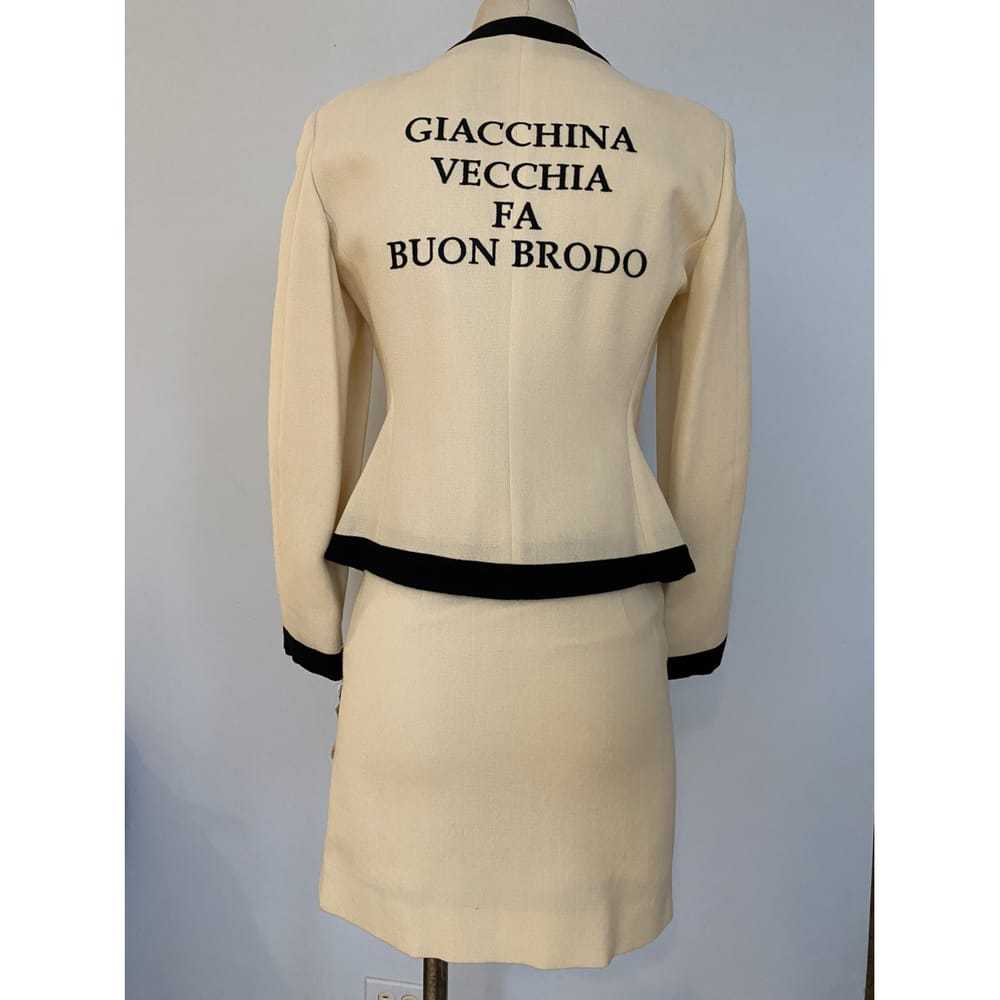 Moschino Cheap And Chic Wool suit jacket - image 4