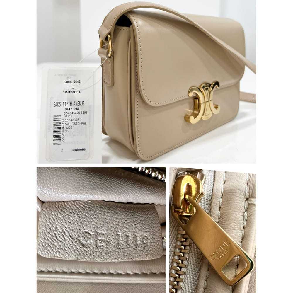 Celine Triomphe leather handbag - image 6