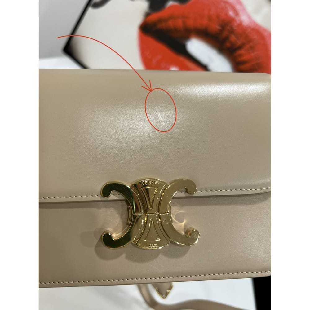 Celine Triomphe leather handbag - image 7