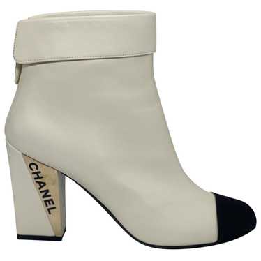 Chanel Leather ankle boots