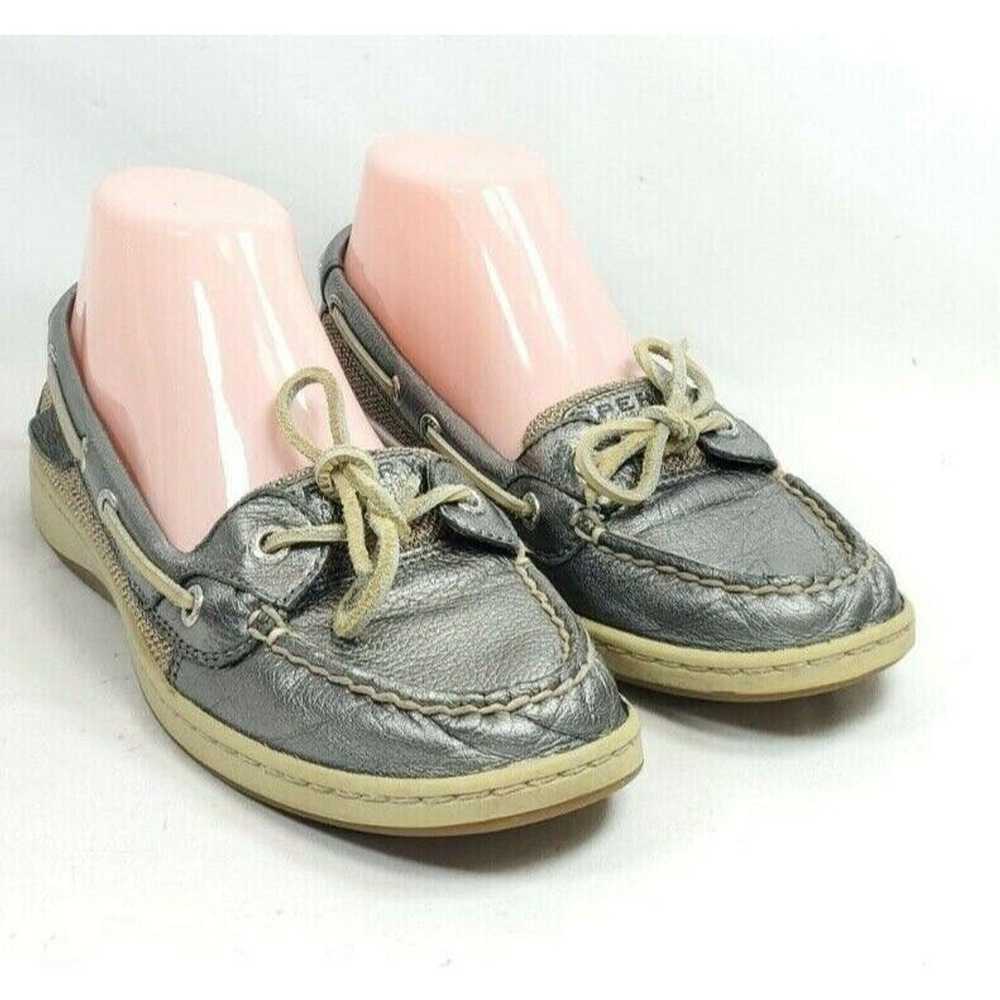 Sperry Sperry Top-Sider Boat Shoes Women's 7 Gray… - image 2