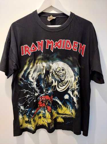 Vintage Iron Maiden Shirt 1982 Number Of The Beast Ca… - Gem