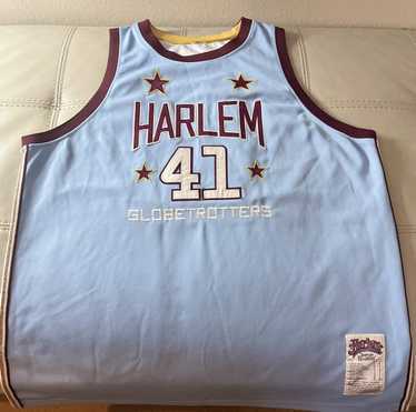 Vintage Harlem Globetrotters Platinum Fubu Limited Edition Jersey 3XL  Stitched 