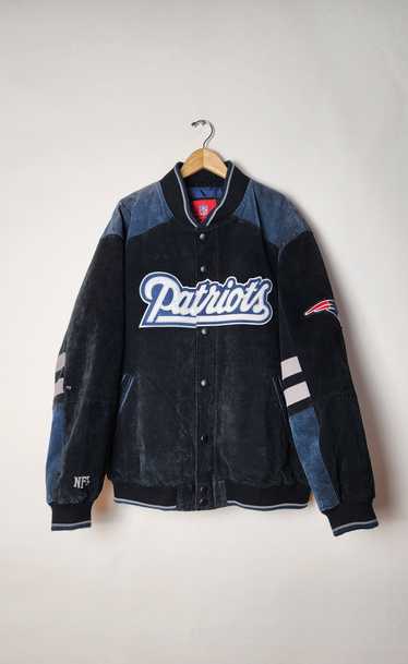 NFL × Streetwear Vintage Suede New England Patriot
