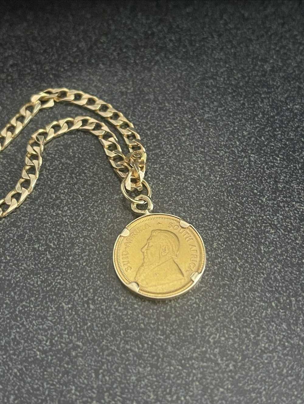 Vintage Real krugerrand necklace (1980) - Gem