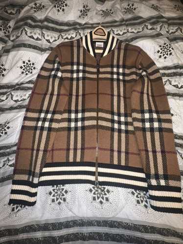 Burberry Burberry Cashmere Plaid Jacket - image 1