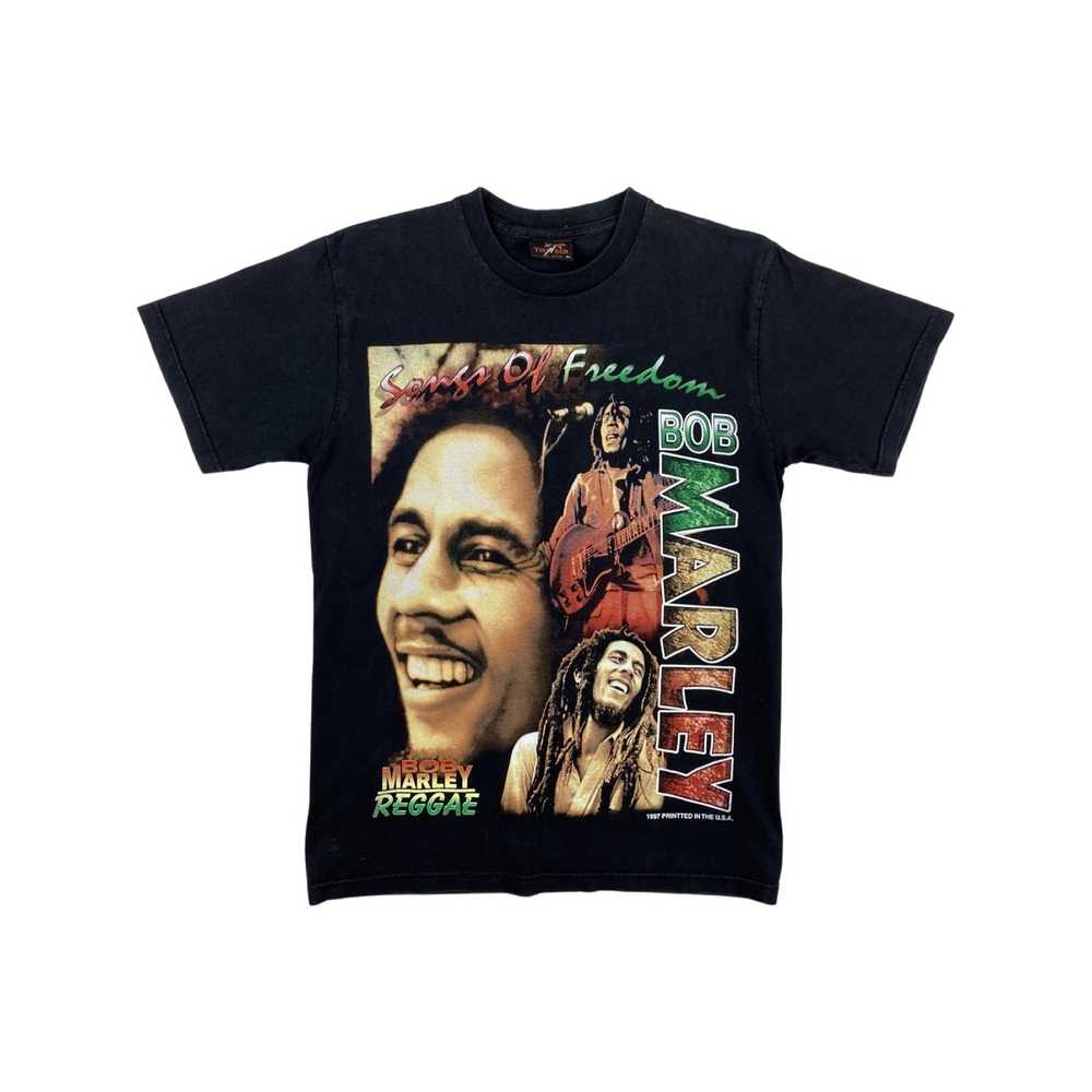 Bob Marley × Streetwear × Vintage Vintage 90's T … - image 1