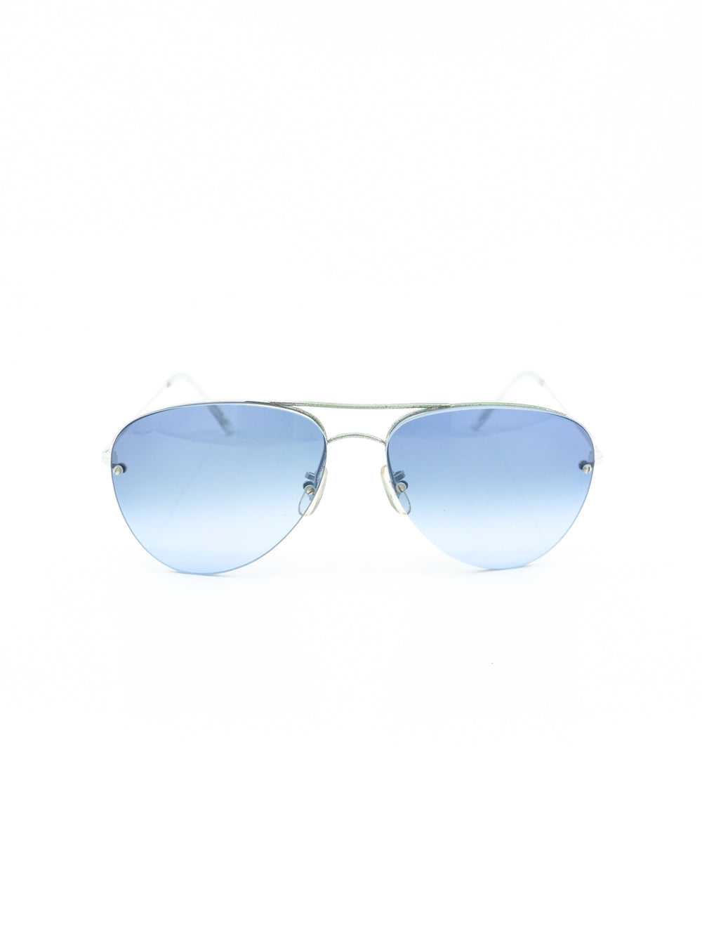 Parma Rimless Aviator Sunglasses - Gem