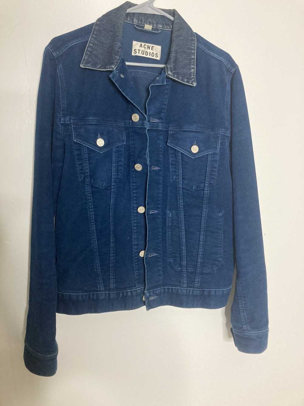 Acne Studios Mixed denim jacket in - image 7