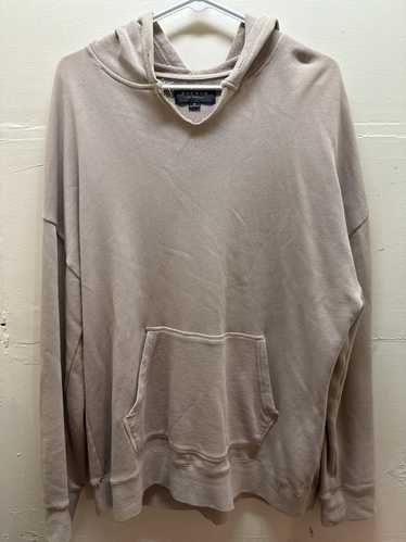 Pacsun × Streetwear Taupe Distressed Hoodie - image 1