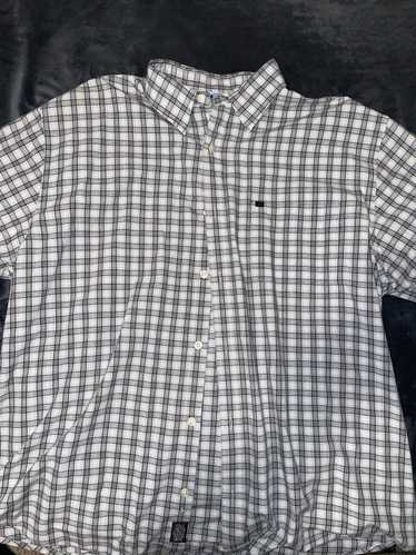 Nautica Vintage Sz. L Button Down L/S Plaid Mens Shirt. EUC 海外 即決-