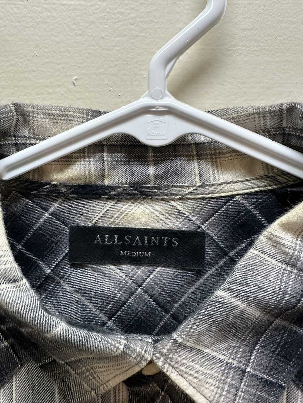 Allsaints Shadow Allsaints Plaid Shirt - image 4