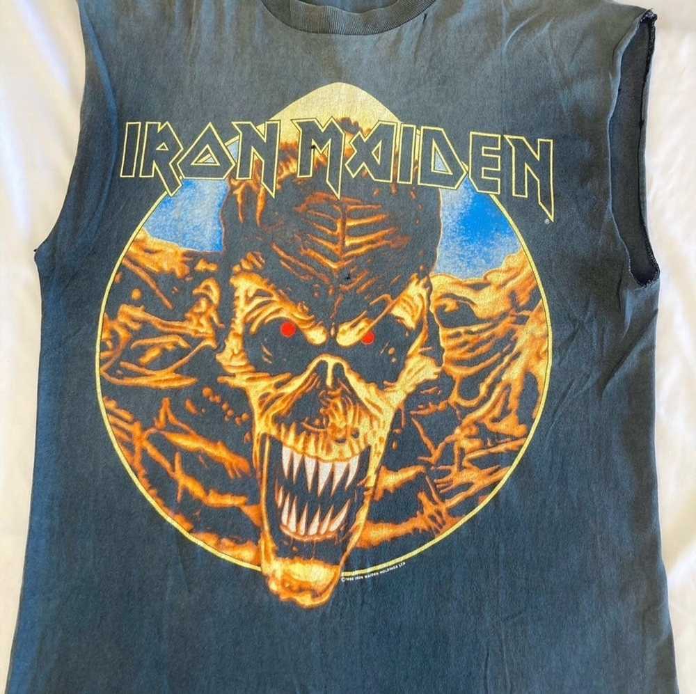 Band Tees × Iron Maiden × Vintage Vintage IRON MA… - image 3