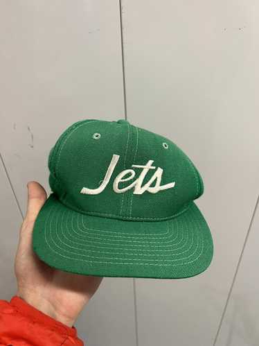 Vintage 80s 90s Sports Specialties Script New York Jets Beanie 