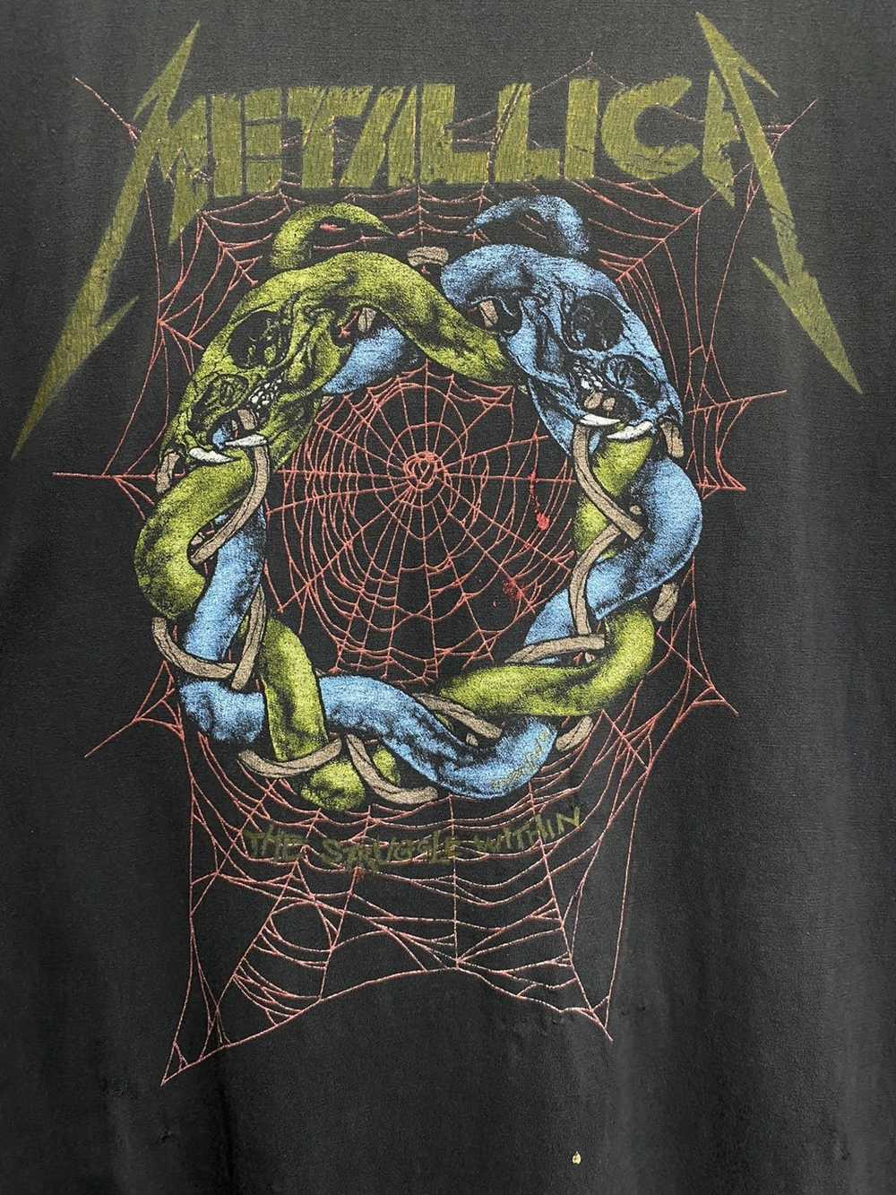 Iron Maiden × Metallica × Vintage Vintage Metalli… - image 4