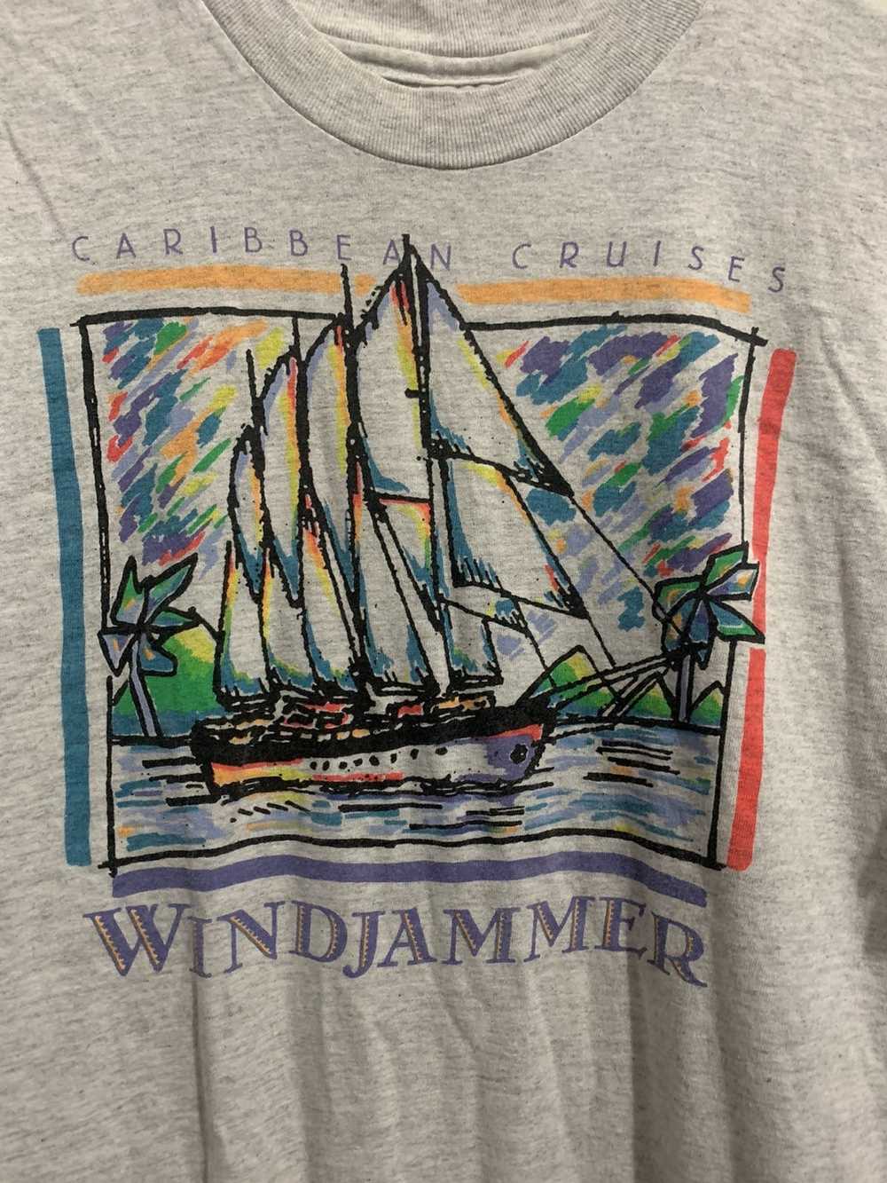 Hanes × Vintage Vintage 1980s Windjammer Tee - image 2