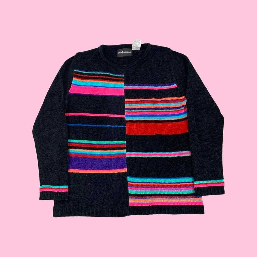 Vintage Vintage y2k striped sweater - image 1