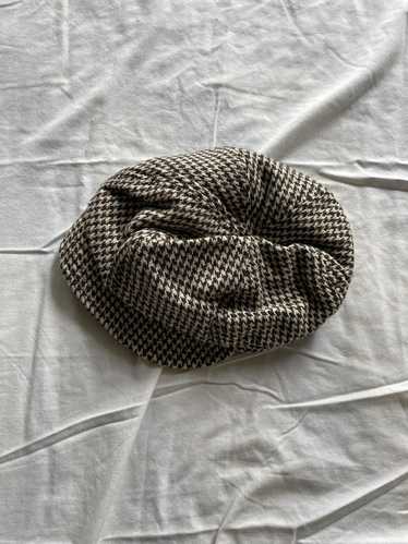 Gap × Vintage brown houndstooth GAP hat choo choo… - image 1