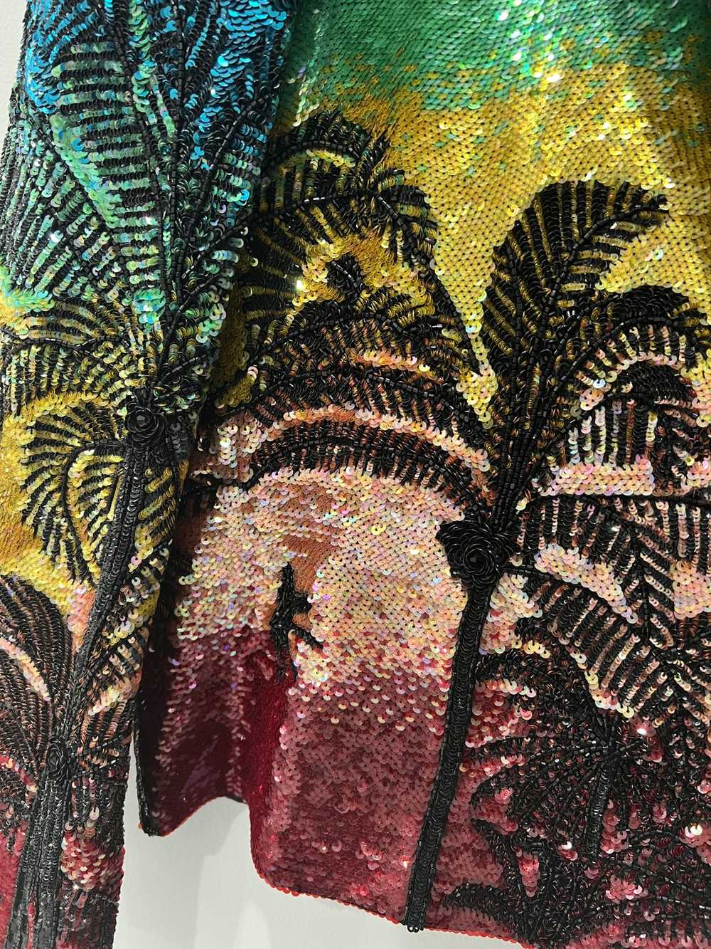 Balmain Balmain Blazer palm tree colorfull - image 7