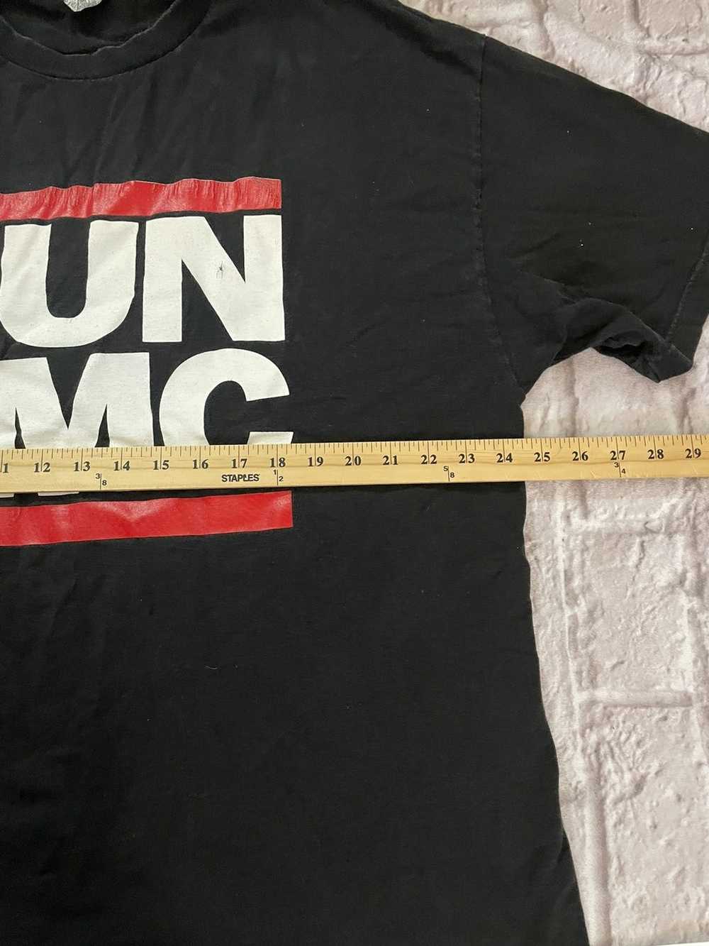 Vintage RUN DMC Tshirt Men's L 1987 Alstyle Tag Old S… - Gem