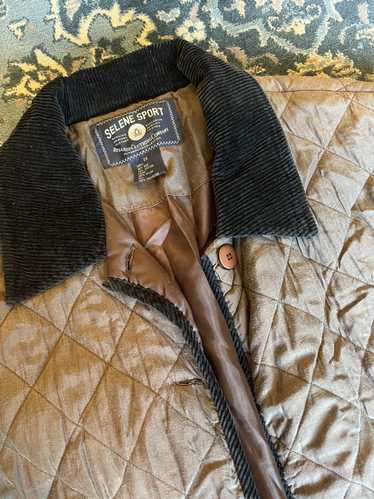 Vintage Selene Sport Brown Quilted Coat